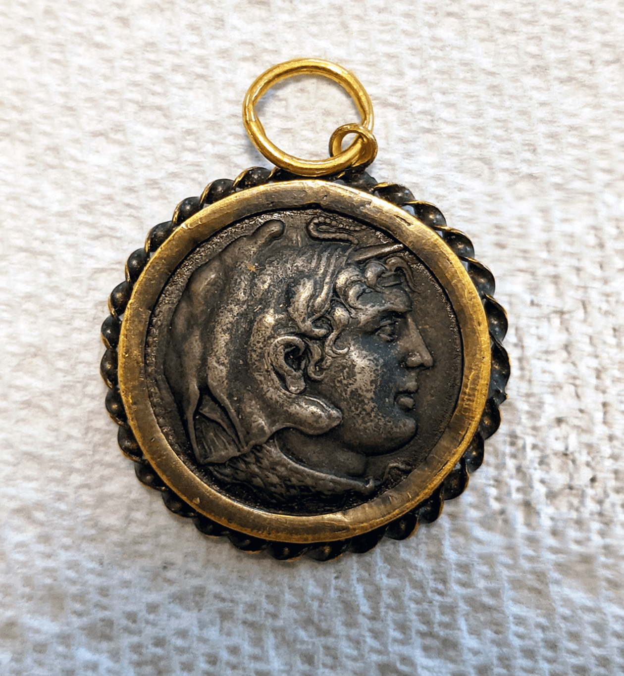 Ancient Alexander the Great Silver Tetradrachm in Elephant Skinned Helmet in VG Condition - Anthroposophy Shop