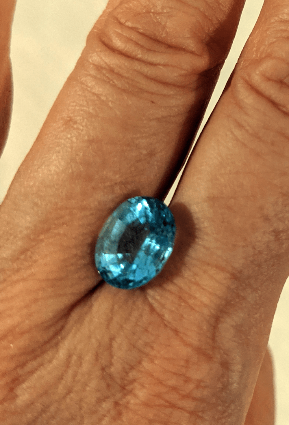 Loose Cut and Polished Aquamarine Gemstone - Anthroposophy Shop