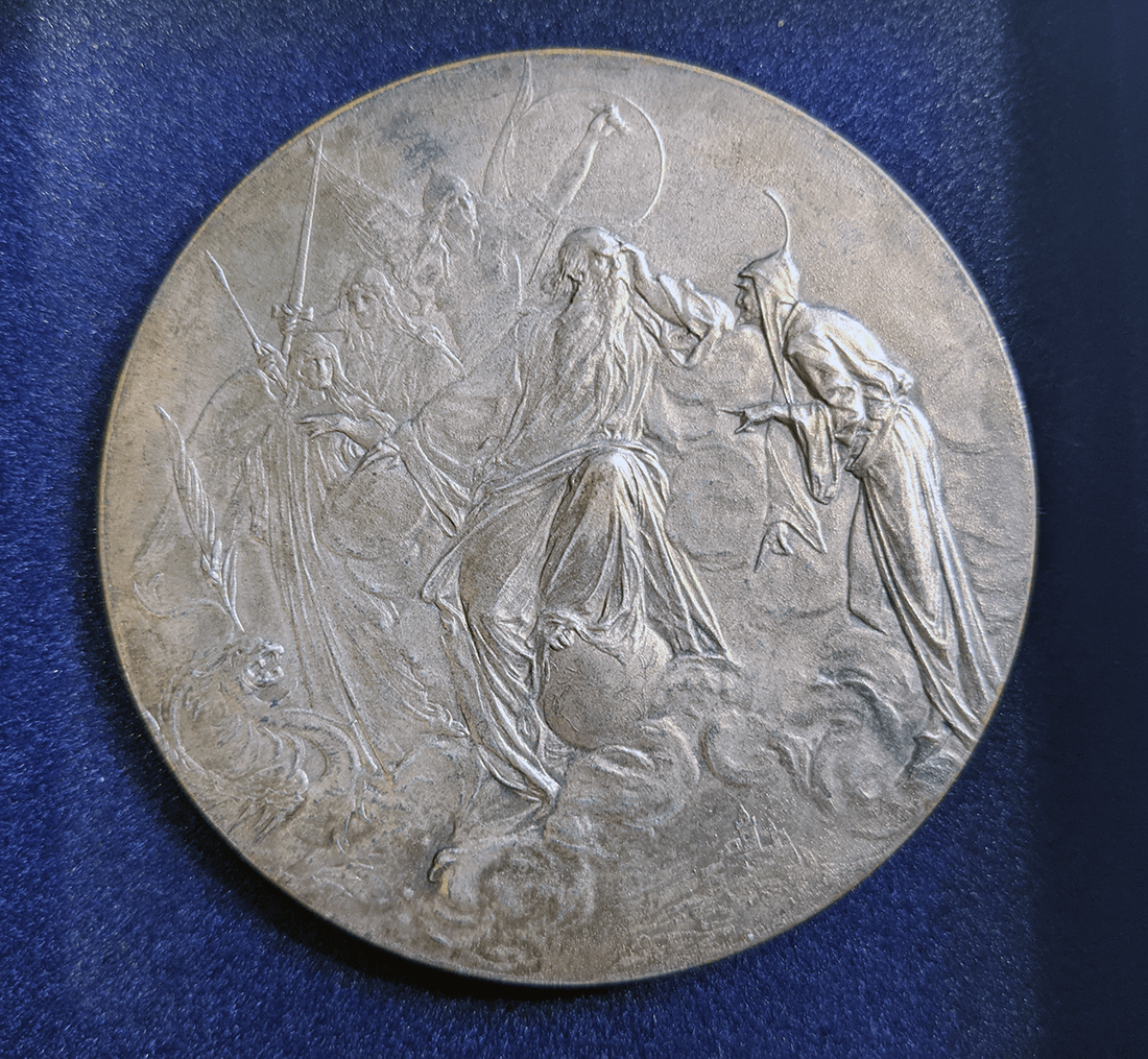 Rare Finely Detailed Oversized Commemorative Goethe Medal - Anthroposophy Shop