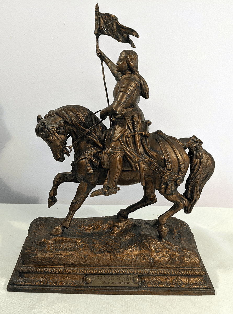 St. Joan of Arc Bronze Statue - Anthroposophy Shop