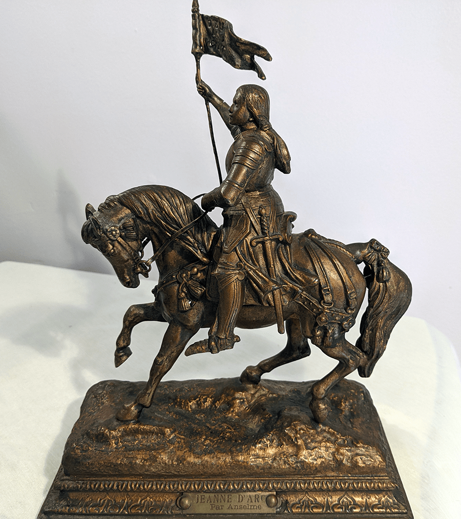 St. Joan of Arc Bronze Statue - Anthroposophy Shop