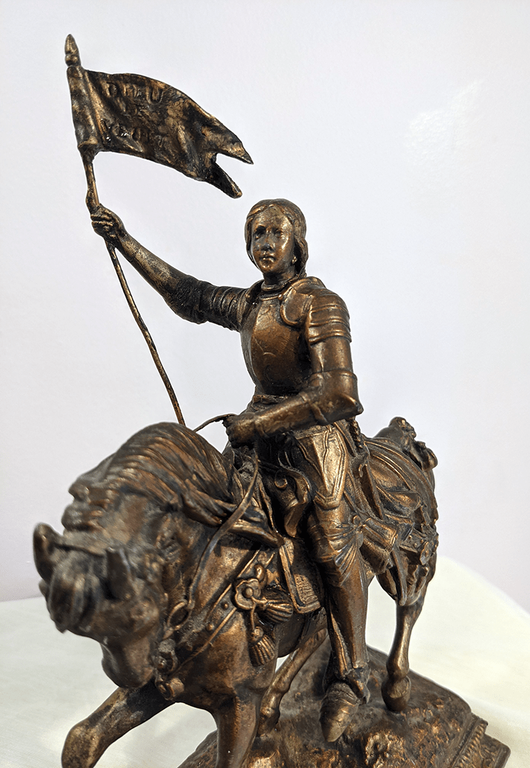 St. Joan of Arc Bronze Statue - Anthroposophy Shop