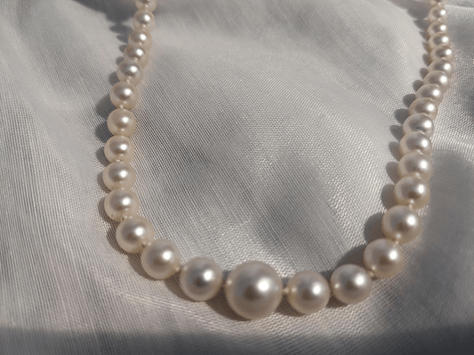 Antique Pearl Necklace: 16 inch - Anthroposophy Shop